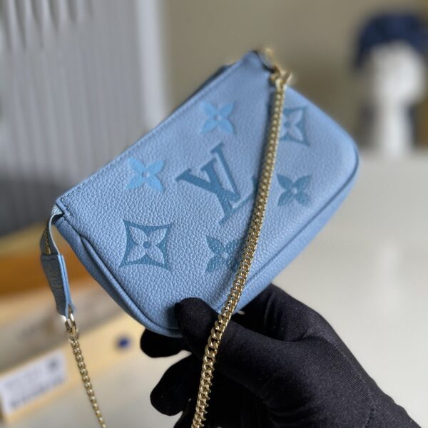 Louis Vuitton Monogram Empreinte Bag 16cm Blue
