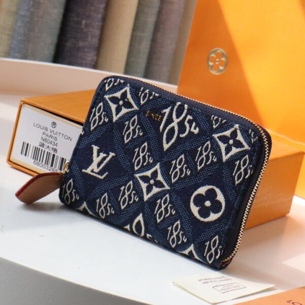 Louis Vuitton Since 1854 Nicolas Ghesquière Wallet 11cm Blue