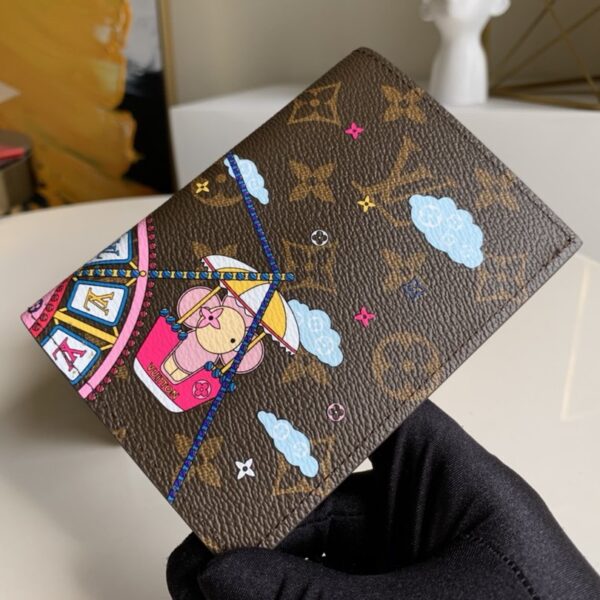 Louis Vuitton Monogram Wallet 10cm Brown