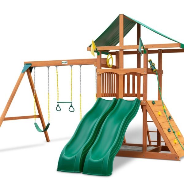 Outing w/ Dual Slides Swing Set