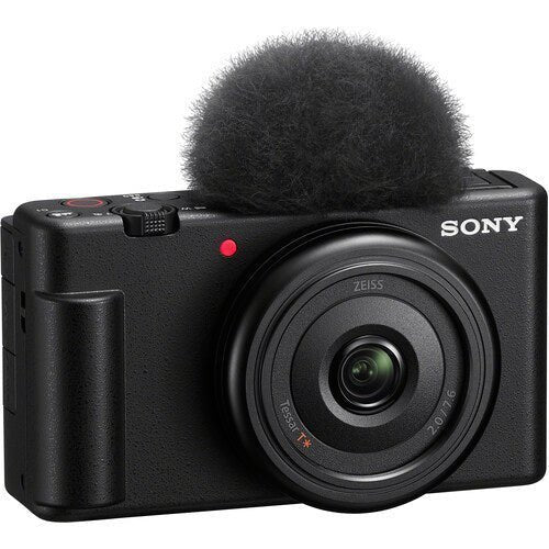 Sony ZV-E10 Mirrorless Camera Kit with 16-50mm II Power Zoom Lens (Black/White)