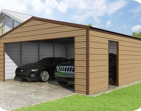 VersaTube 24x24x9 Frontier Steel Garage Kit