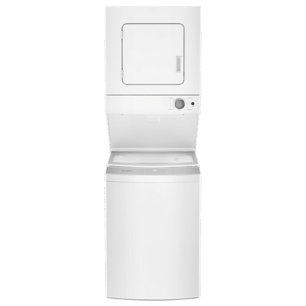 Whirlpool WET4024HW 24 inch White Electric Washer/Dryer Stacked Laundry Center