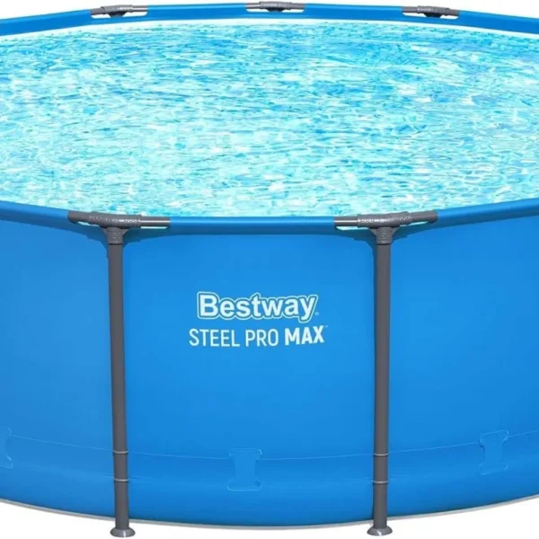 Bestway Steel Pro Max 15′ x 48″ Round Above Ground Pool Kits