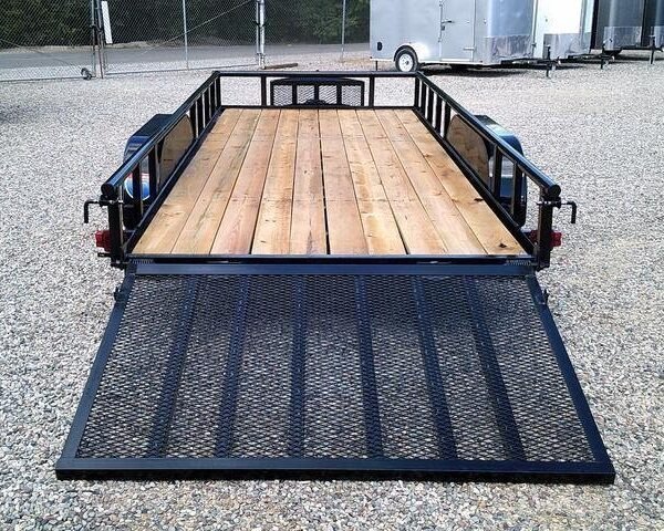 6 X 16 Carry-On Tandem Utility 7K Pipe Top Trailer