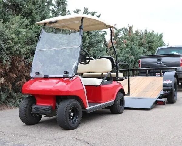 6.5 X 10 Interstate Single Axle Golf Cart Tilt Trailer