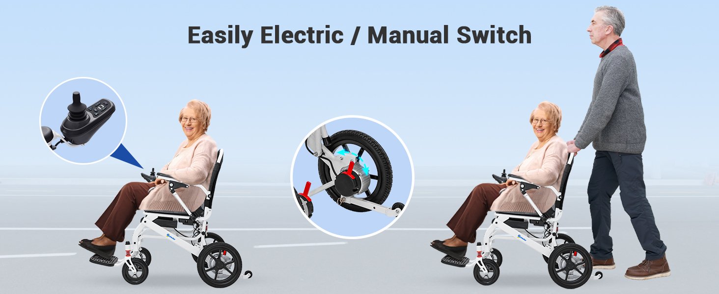 lightweight electric wheelchair