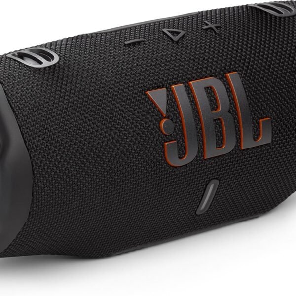 JBL Charge 6 Portable Bluetooth Speaker, Waterproof, Drop-Proof - Black | Long Battery Life Up To 28 Hours, Quick Charging, Built-In Powerbank, Weatherproof For Outdoor, Poolside, And Shower Use