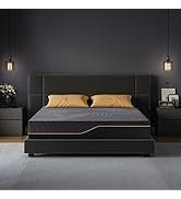 Dyonery King Firm Mattress 14 Inch, Copper-Gel AeroFusion Memory Foam Mattress in a box, Cooling ...