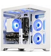 LXZ Gaming PC Desktop Computer - Ryzen 5 4500, Radeon RX 6500XT 4GB, 16GB DDR4 RAM, 512GB NVME SS...