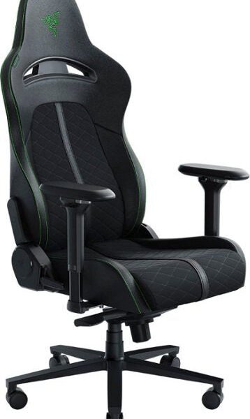 Razer - Enki X Essential Gaming Chair for All-Day Comfort Green