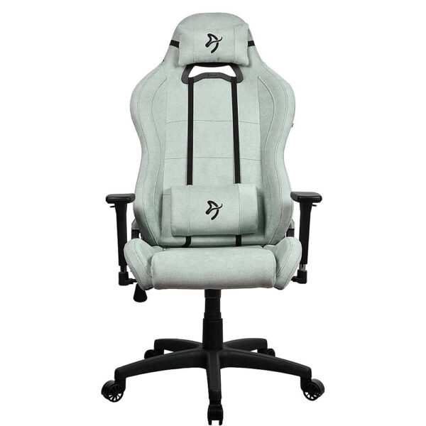 Arozzi - Vernazza Soft Fabric Gaming Chair - Pearl Green