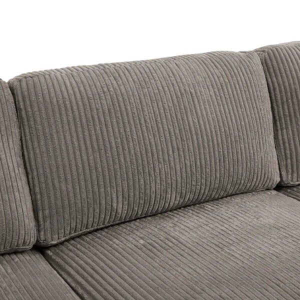 Atossa 2 - Piece Corduroy Sectional