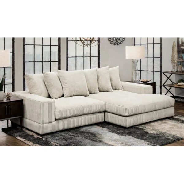 Luxe 2 - Piece Upholstered Sectional