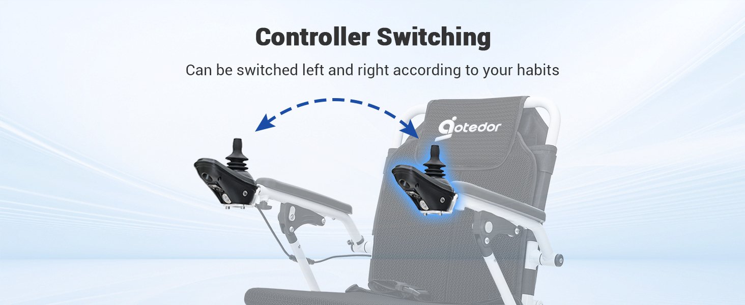 compact electric wheelchair