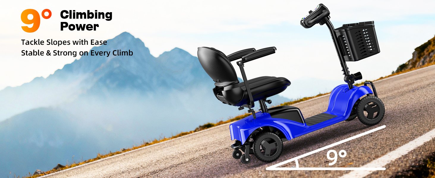 4 wheel mobility scooter