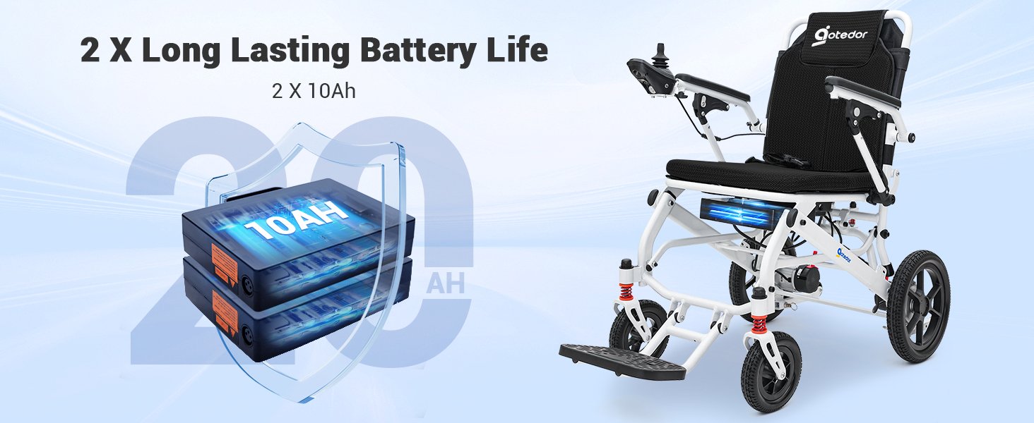 lightweight electric wheelchair