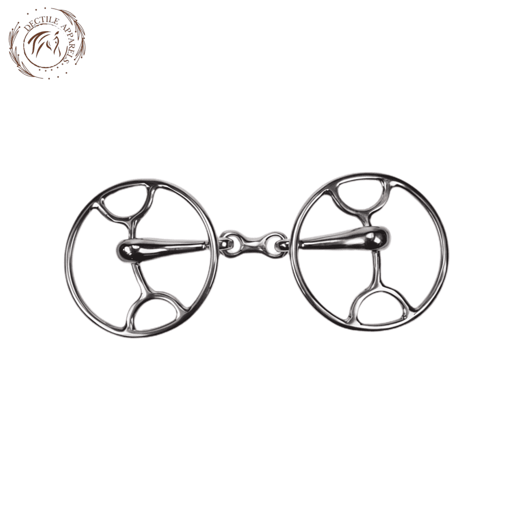 Abbey French Link Cartwheel/Swivel Bit